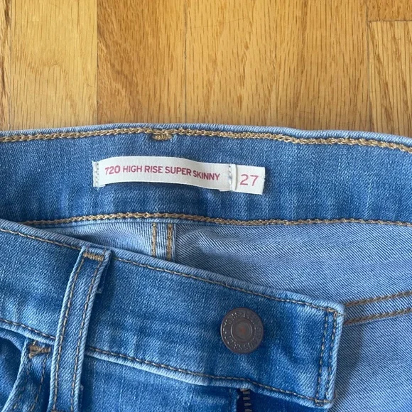 720 HIGH RISE SUPER SKINNY WOMEN'S JEANS - Picture 4 of 5